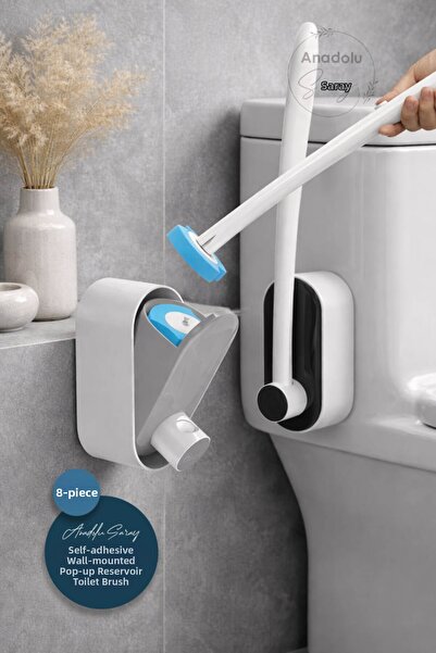 Anadolu Saray Αυτοκόλλητο αφρώδες ανταλλακτικό σφουγγάρι για τοίχο – 8 τεμάχι...