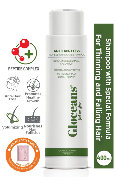 gloceans feel the glow شامبو مغذي لإصلاح الشعر وتعزيز نموه ومضاد لتساقط الشعر...