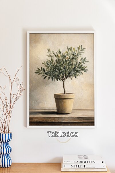 tablodea Tablou de bucătărie în stil mediteranean vintage cu măslină TD Poste...