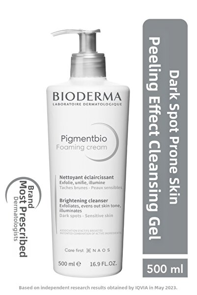 Bioderma Pigmentbio 500 ml Cremă spumante - Spălare pentru față și corp cu ef...