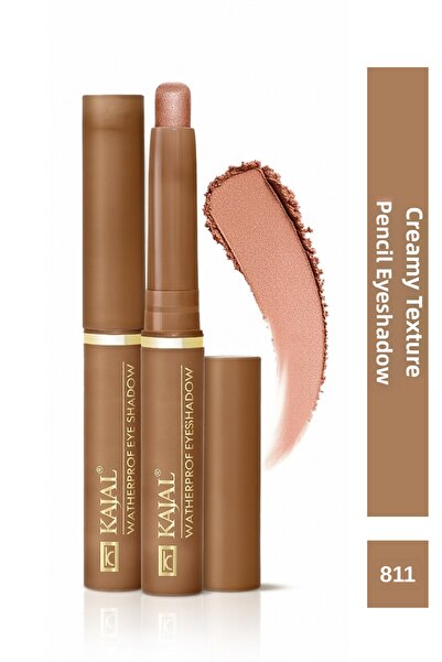 KAJAL ظلال عيون طويلة الأمد مقاومة للماء - 811 برونزي معدني - ظلال عيون كريمي...