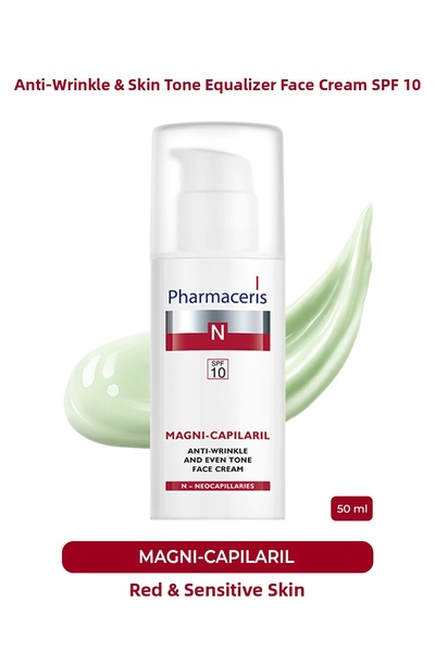 Pharmaceris Magni-Capilaril Spf10+ 50 ml - Anti-Aging and Anti-Wrinkle and Sk...
