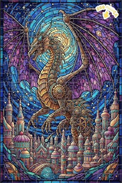 Teona Ahşap لغز خشبي مؤطر من طبقتين بتصميم فني فسيفسائي للمدينة التي يسْمَى ب...