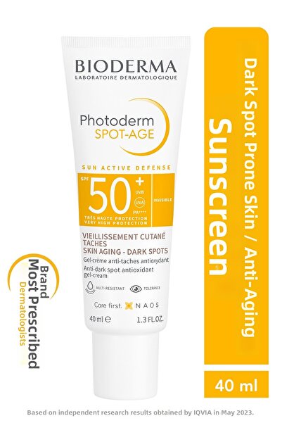 Bioderma فوتوديرم سبوت إيج SPF50+ - كريم واقٍ من الشمس 40 مل: تفتيح البشرة، م...
