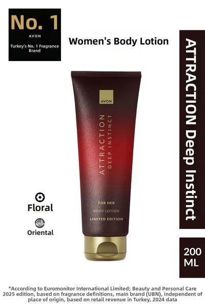 AVON Attraction Deep Instinct Women's Body Lotion 125ml
