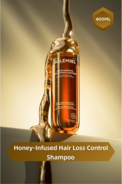 Solemiel Hair Loss Prevention, Fast Growth, Repairing Shampoo with Castor & B...