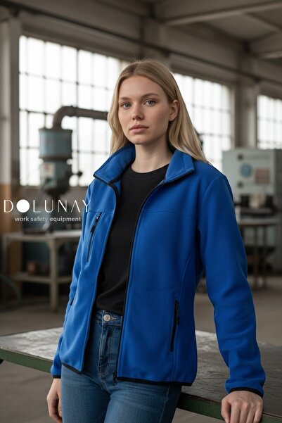 canan erman dolunay iş güvenliği ekipmanları Polar Jacket with 3 Pockets