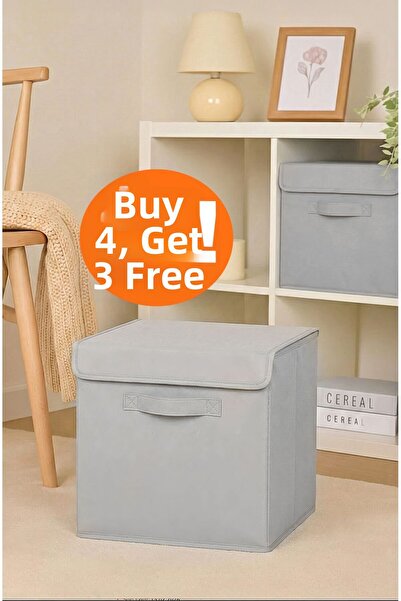 she berrak منظم الألعاب والغسيل في الخزانة لغرفة الأطفال - منظم صندوق تخزين ق...