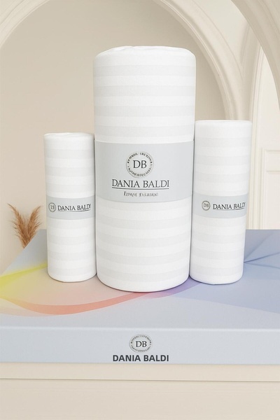 DB DANLA BALDİ Home Collection Cotton Satin Double Personality Bed Sheet Set