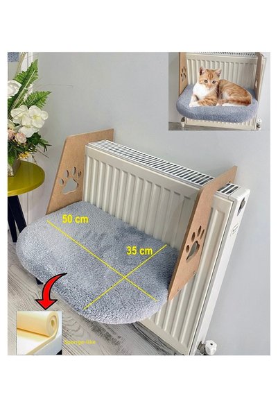 Empressco Easy-to-Hang Cat Bed with Heating Honeycomb Radiator