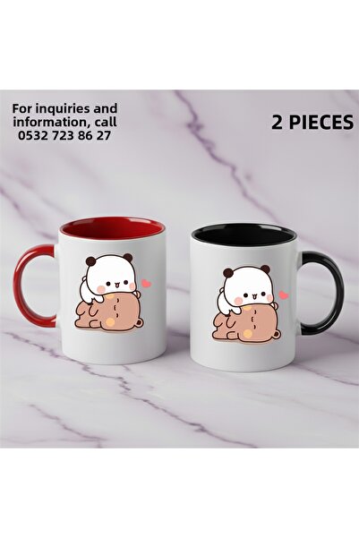 Ceymas Hediyelik 2-Piece Gift Set Dudububu Valentine's Day Birthday Bubududu ...