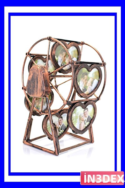 İN3DEX Rotating Mechanism Photo Frame Musical Decoration