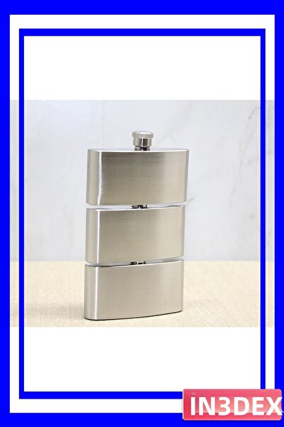 İN3DEX 3-Compartment Durable Travel Flask Stainless Steel