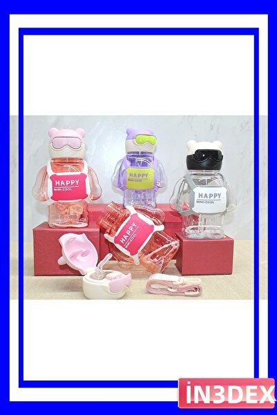 İN3DEX 3D Patterned Bpa-Free Water Bottle 31X43 cm