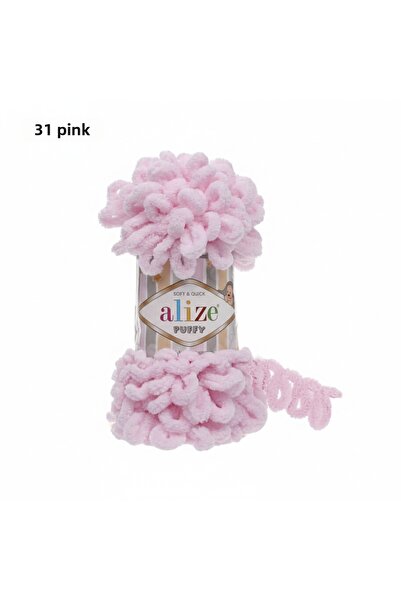 Alize Puffy Hand Knitting Yarn (with Large Loop)