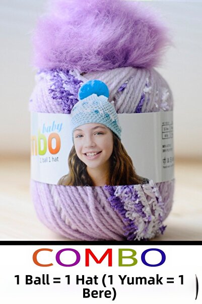 Diva İplik Combo 12 - (Outlet) - Export Surplus Pom-Pom Gift Beanie Cap (1 Ba...