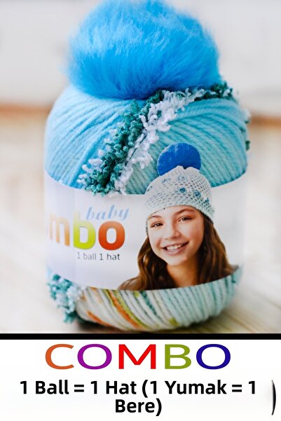Diva İplik Combo 41 - (Outlet) - Export Surplus Pom-Pom Gift Beanie Cap (1 Ba...