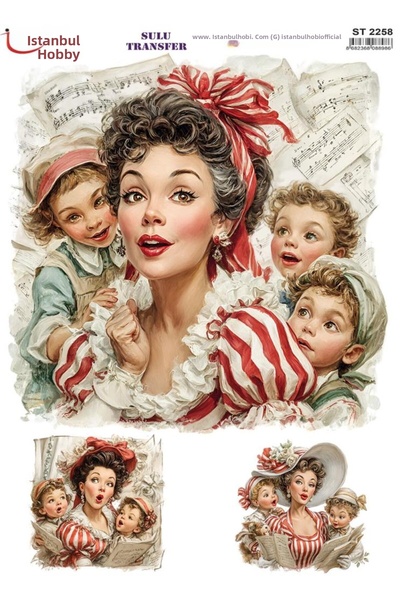 İstanbul Hobi Water Transfer Paper 25X35Cm St-2258