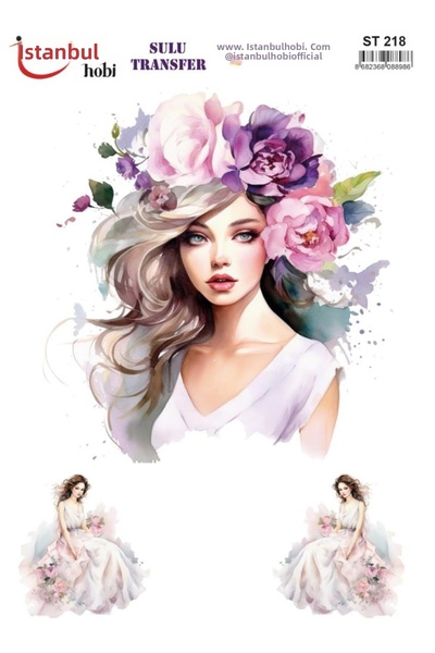 İstanbul Hobi Water Transfer Paper 25X35Cm St-218