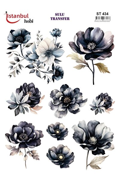 İstanbul Hobi Water Transfer Paper 25X35Cm St-434