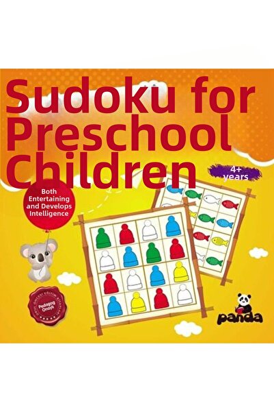 Marvel Sudoku 4+ Age - for Preschoolers