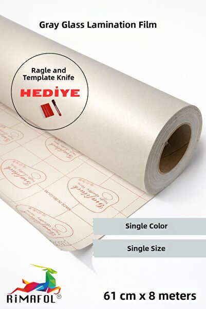 RİMAFOL Folie de sticlă sablată, folie de sticlă mată pentru birou, casă, buc...