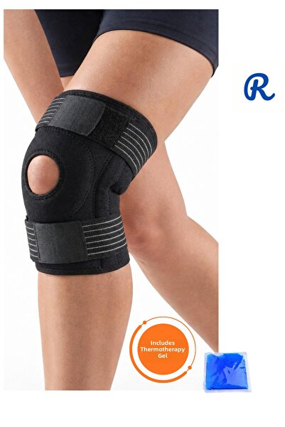 Rotantix Patella Supported Knee Pads Size Free Right & Left Side Open Middle ...