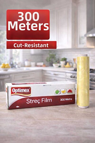 OPTİMEX Stretch Film 30 cm X 300 Meters – Boxed and Tested – Industrial Food ...