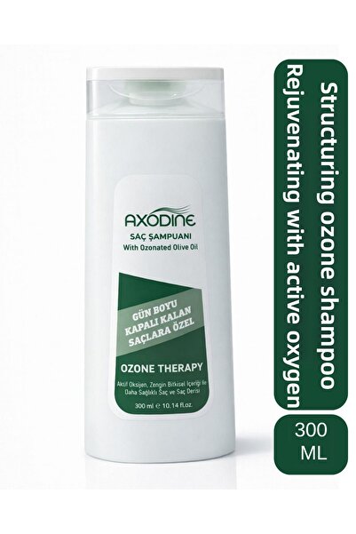 axodine شامبو العلاج بالأوزون خاص للشعر المتبقي طوال اليوم 300 مل