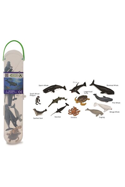 Collecta Cutie Cu 12 Minifigurine Animale Marine Set 2