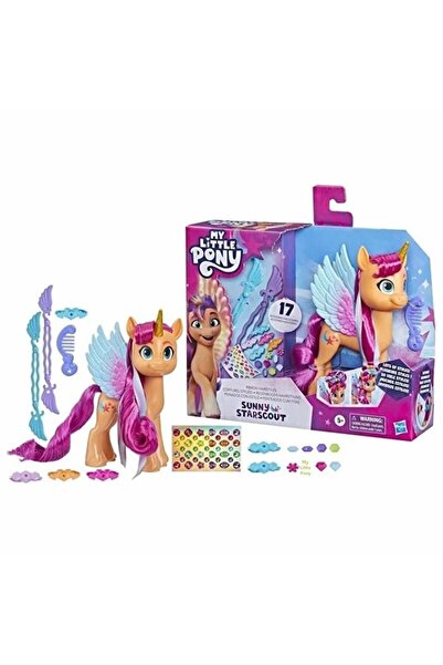 Hasbro F3873 Sunny with Ribbon Hair Design, My Little Pony: A New Generation ...