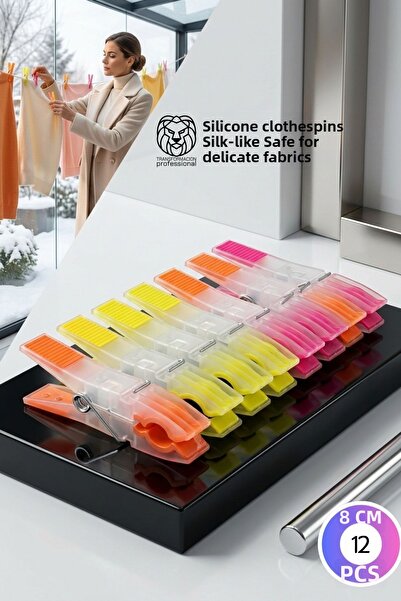 Transformacion Set premium de 12 cleme din silicon – Protector delicat pentru...