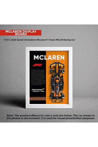 HOMEPACK Mclaren F1 Lego Exhibition Frame, Exhibition Chart, Speed Champions ...