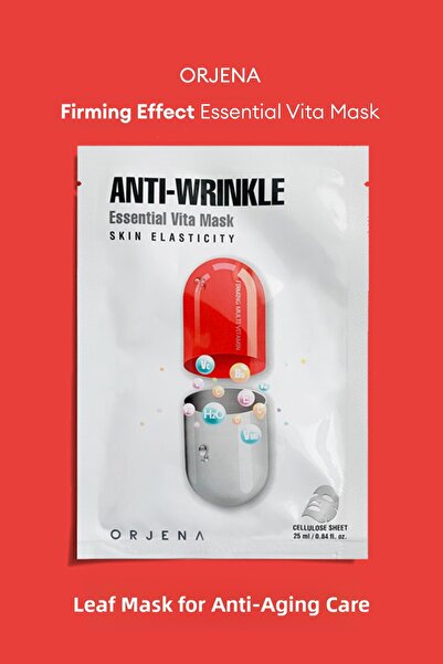 Orjena Sheet Mask That Provides Care Against Signs of Aging, Firming Effect E...