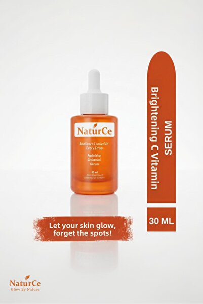 Naturce سيروم فيتامين سي وحمض الفيروليك المُشرق - مضاد للعيوب، منشط، وفعال في...