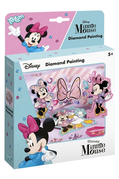 Totum Комплект за рисуване с диаманти Disney Minnie Mouse