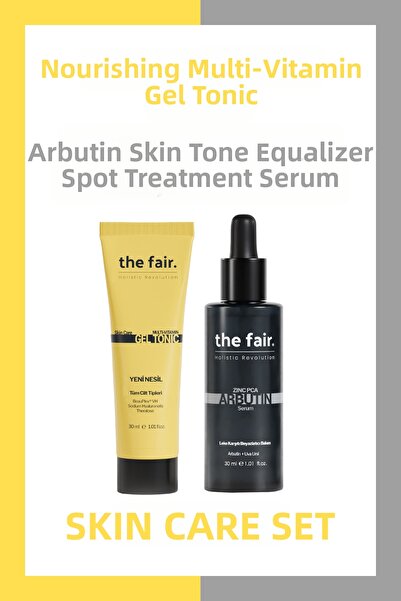 the fair. The Fair. Multi Vitamin Gel Tonic 30 ml and Arbutin Skin Tone Equal...