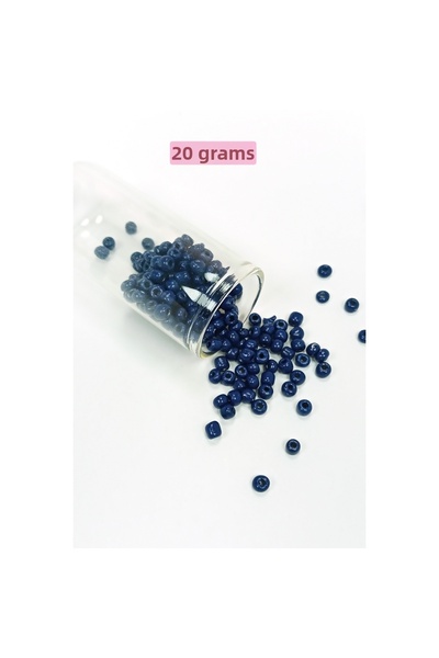 Royaleks Mărgele de nisip din sticlă turnată, dimensiune mare (6/0) 4 mm - 20...