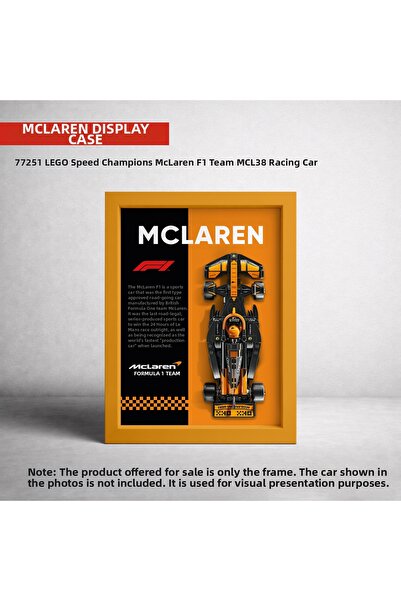 HOMEPACK Mclaren F1 Lego Exhibition Frame, Exhibition Chart, Speed Champions ...
