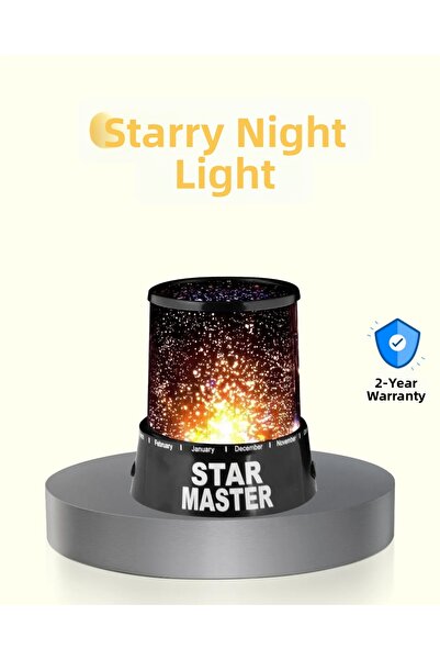 CT STONES Lumină de noapte cu efect de galaxie, proiector de stele cu LED car...