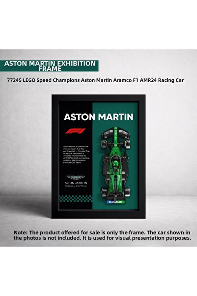 HOMEPACK Aston Martin F1 Lego Exhibition Frame, Exhibition Chart, Speed Champ...