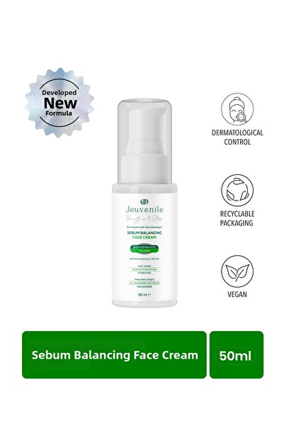 Jeuvenile Sebum Control Cream | كريم مرطب خالٍ من الزيوت للبشرة المختلطة والد...
