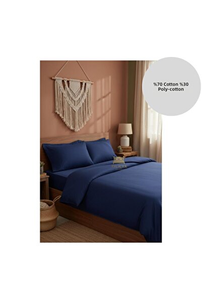 ayçiçek home طقم غطاء لحاف مزدوج 180/200، ملاءة سرير بدون مطاط 200/220، مقاس ...