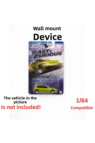 3D حامل جداري متوافق مع مقياس 1/64، 35 قطعة