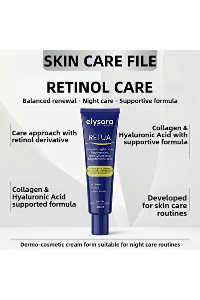 Elysora Retinyl Palmitate Retinol Cream – Alpha Arbutin & Hyaluronic Acid