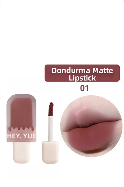 Kozmetik Hey.Yue 01 Matte Liquid Lipstick Silky Finish – Long-Lasting, Velvet...