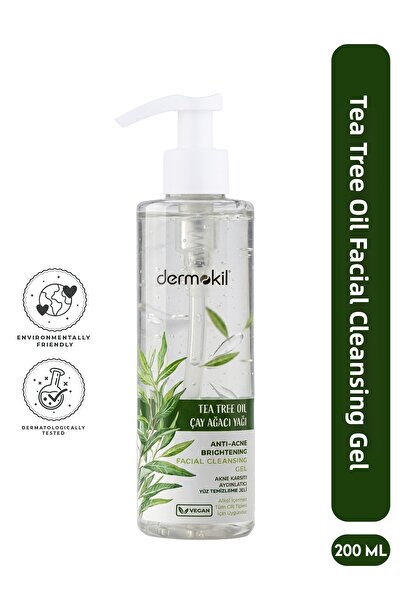 Dermokil Tea Tree Anti-Acne Facial Cleansing Gel 200 ml