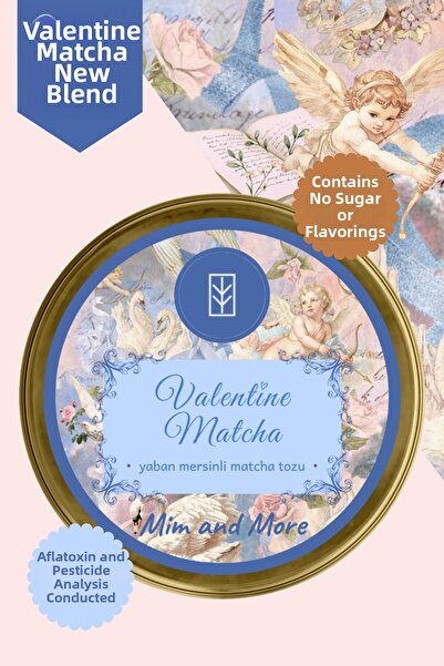 Mim and More Valentine Matcha – Blueberry Flavored Matcha 2026 Limited Editio...