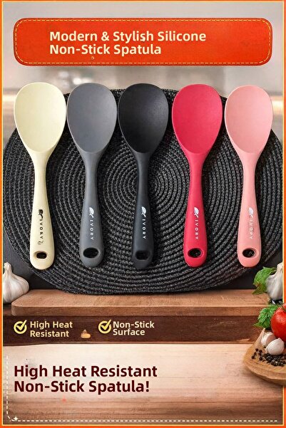 JASPER Jpr-163 ملعقة سيليكون للطهي مقاس L