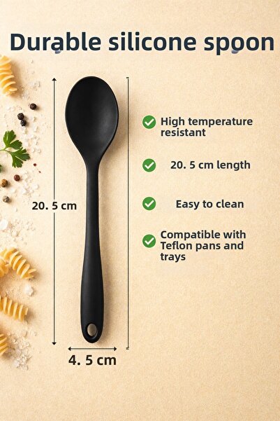 IVORY Ivo-Sl104 Silicone Deep Spoon